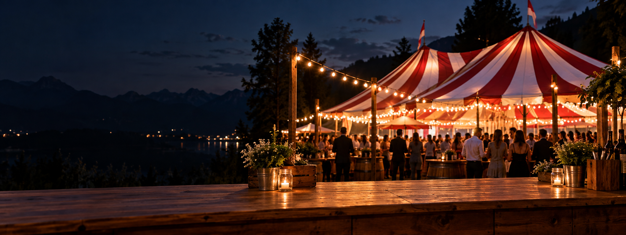 Festveranstaltung am Abend